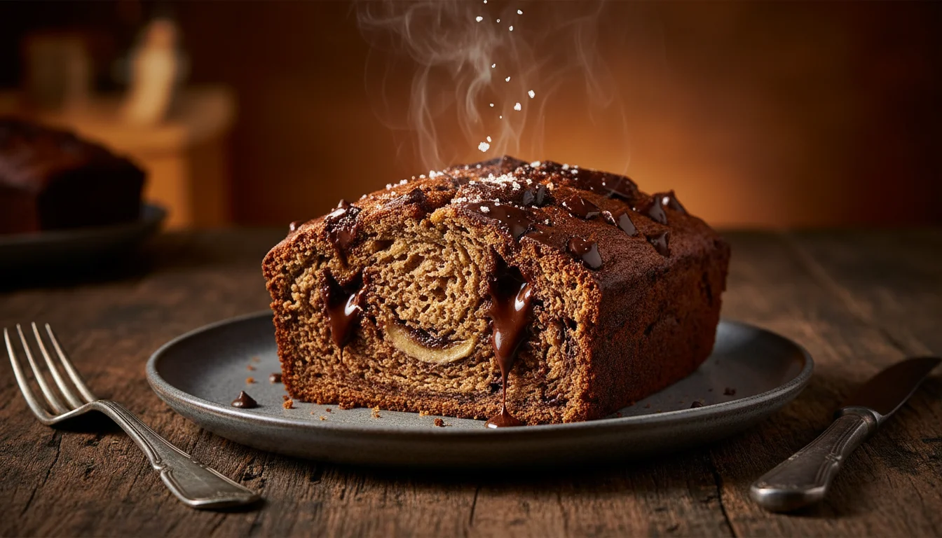 Photo de : Death by Chocolate Banana Bread: The Ultimate Fudgy Loaf